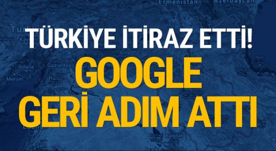 Türkiye itiraz etti Google 'Kürdistan' haritasını kaldırdı