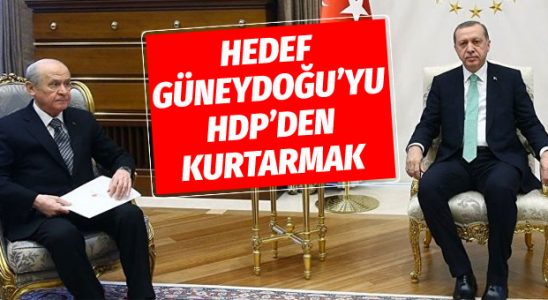 Cumhur İttifakı'nda ortak niyet: Güneydoğu’yu HDP’den kurtarmak
