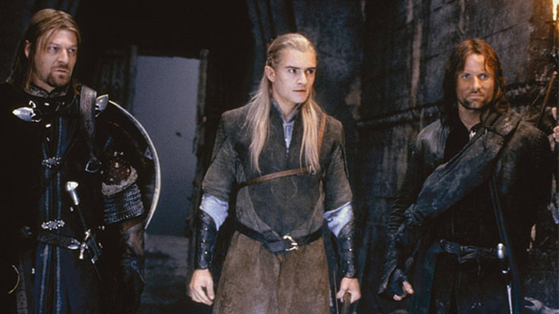 Boromir, Legolas ve Aragorn
